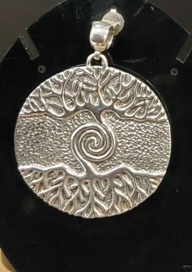 Sterling Silver Sacred Tree Pendant